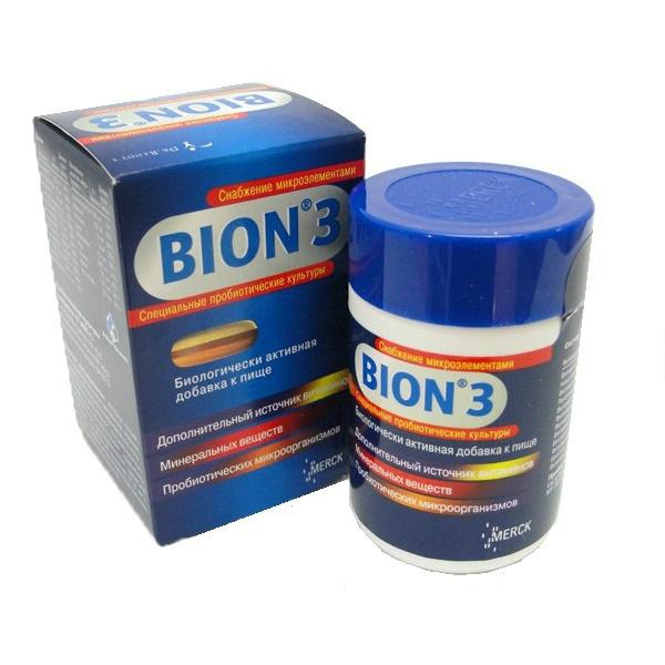 Бион 3, табл.  1050 мг, бан.  пластик. , №30, пк