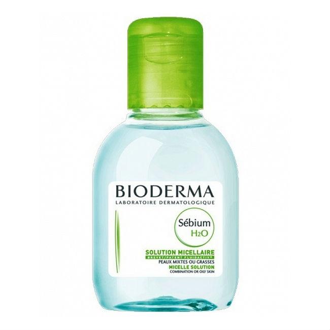 BIODERMA "Sebium H2O" Р-р мицелярный д/жирн. смешан. кожи,100мл