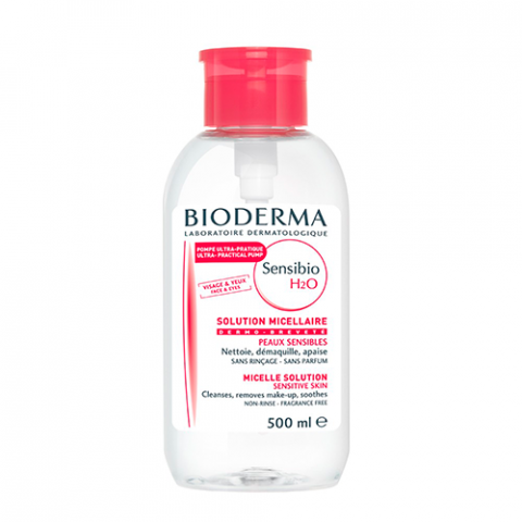 BIODERMA "Sensibio H2O Очищающая вода - уход за чувств.  кож.  розацеа и себорейн.  дермат. 250мл